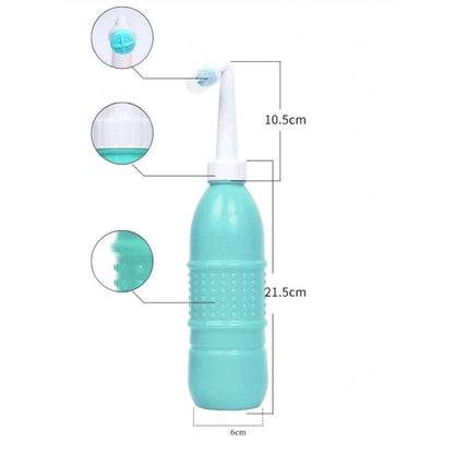500ML (Unisex) Peri Bottle for Postpartum Women, Portable Travel Bidet for Baby, Hemorrhoids Patients, or Bedridden Patient Menstrual Cup Buddy