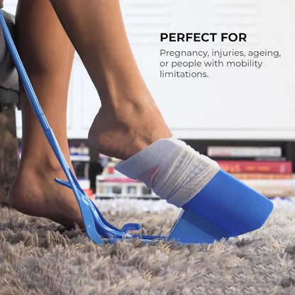 Easy-On Easy-Off Sock Slider Kit - No Bending,Strenching and Straining and Portable for Travel