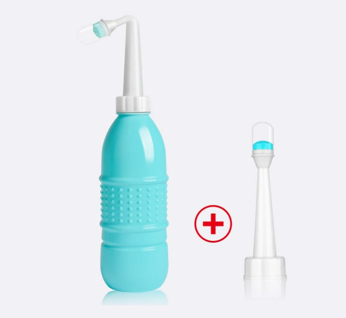 500ML (Unisex) Peri Bottle for Postpartum Women, Portable Travel Bidet for Baby, Hemorrhoids Patients, or Bedridden Patient Menstrual Cup Buddy