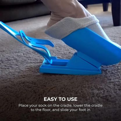 Easy-On Easy-Off Sock Slider Kit - No Bending,Strenching and Straining and Portable for Travel