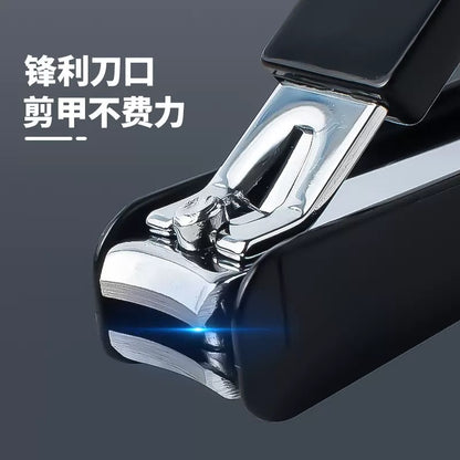 Easy-View Finger and Toe Nail Clippers with Magnifying Glass Mirror Manicure Pedicure Trimmer Tools and Kits with LED | Seniors & Children