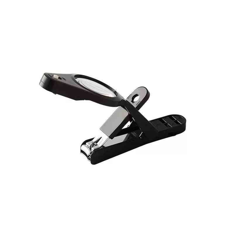 Easy-View Finger and Toe Nail Clippers with Magnifying Glass Mirror Manicure Pedicure Trimmer Tools and Kits with LED | Seniors & Children