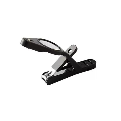 Easy-View Finger and Toe Nail Clippers with Magnifying Glass Mirror Manicure Pedicure Trimmer Tools and Kits with LED | Seniors & Children