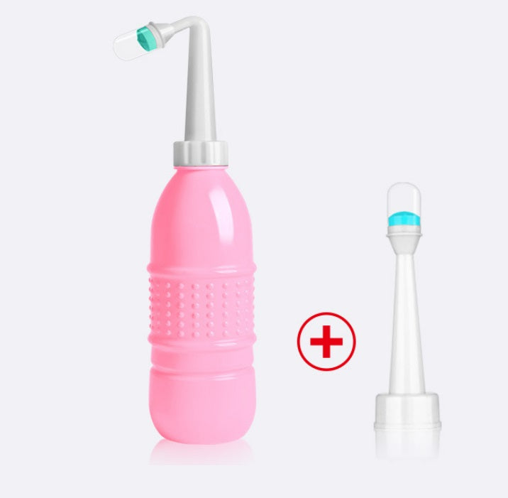 500ML (Unisex) Peri Bottle for Postpartum Women, Portable Travel Bidet for Baby, Hemorrhoids Patients, or Bedridden Patient Menstrual Cup Buddy